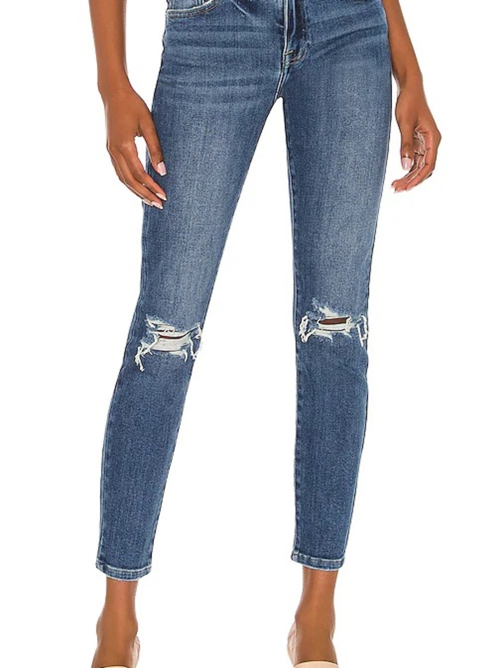 NWT Pistola Audrey Mid Rise Skinny Jeans ~ Size 24 Retail $148 - Picture 2 of 9